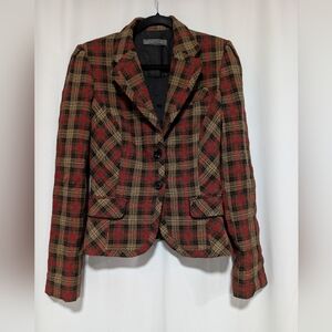 Vintage Italian Plaid BlazerBy Robert In't Veld